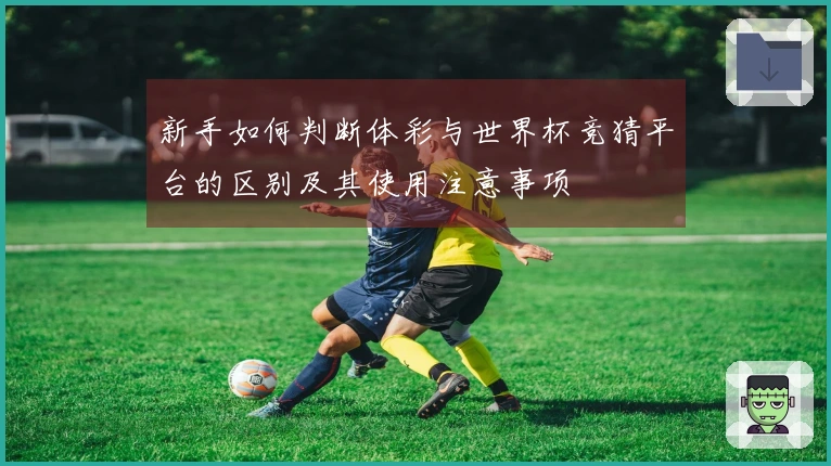 新手如何判断体彩与世界杯竞猜平台的区别及其使用注意事项