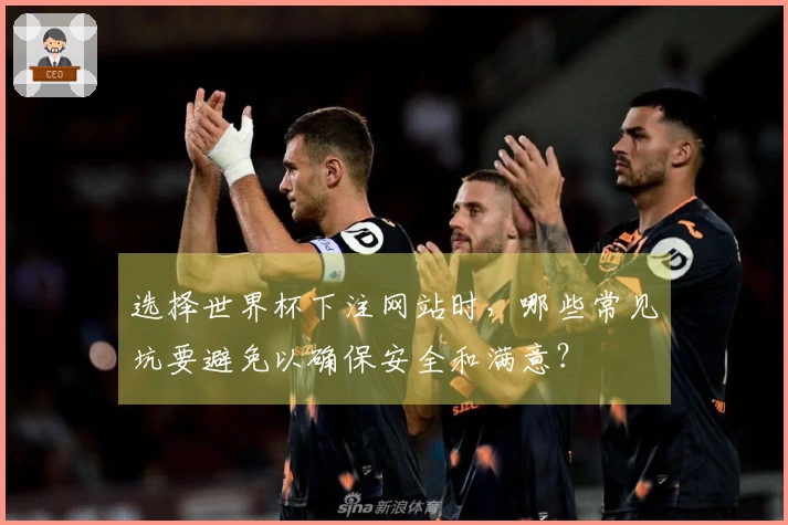 选择世界杯下注网站时，哪些常见坑要避免以确保安全和满意？