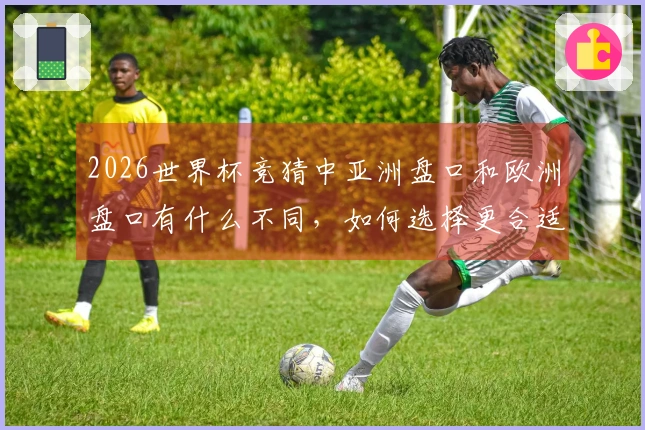 2026世界杯竞猜中亚洲盘口和欧洲盘口有什么不同，如何选择更合适的投注方式？