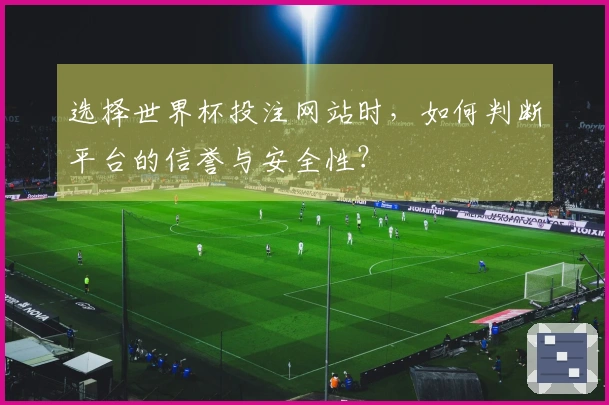 选择世界杯投注网站时，如何判断平台的信誉与安全性？